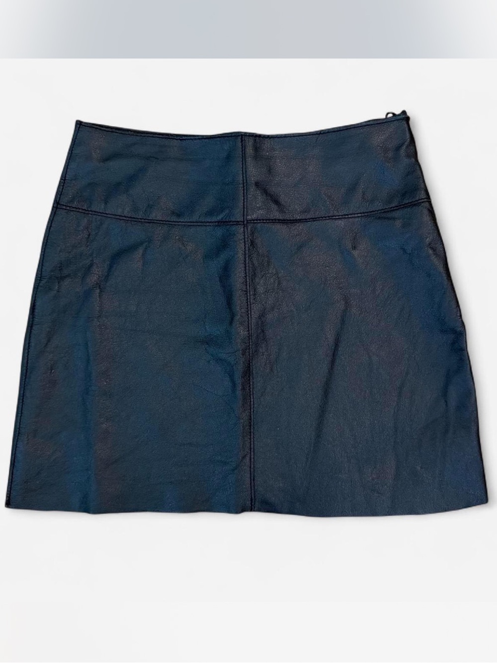 Wilson’s Leather Maxima Black Leather Mini Skirt 2
